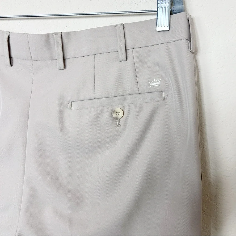 Peter Millar Mens Crown Sport Khaki Pants | Size 34